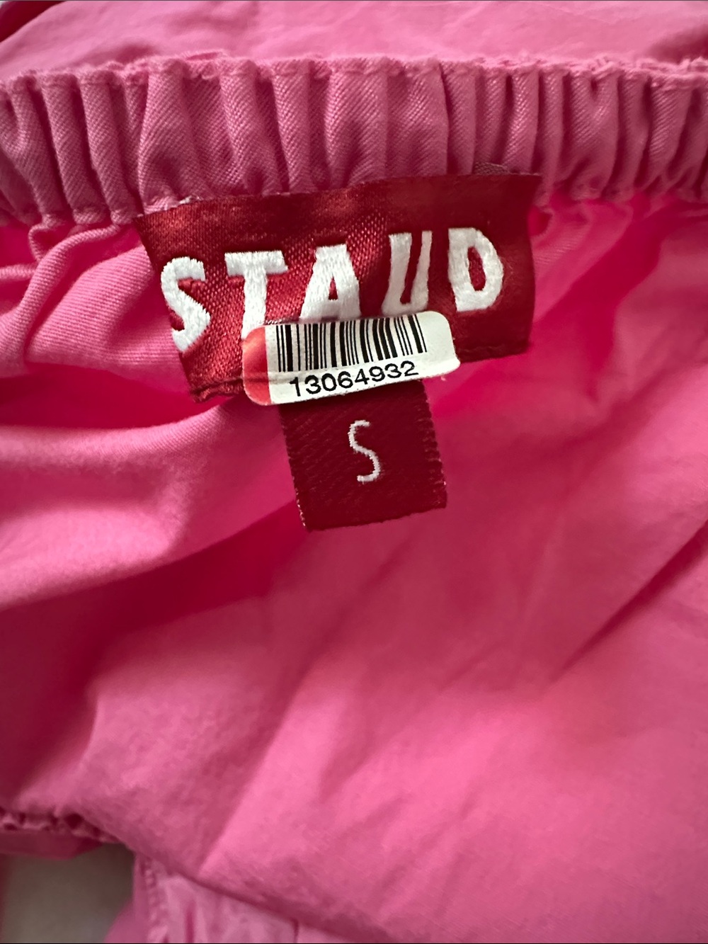 Staud Dress Apfel Halter Maxi Side Cutouts Sleeveless Pink Size S - Picture 12 of 14